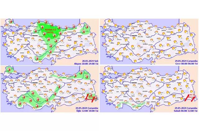 Türkiye Genelinde Sıcaklık Artacak