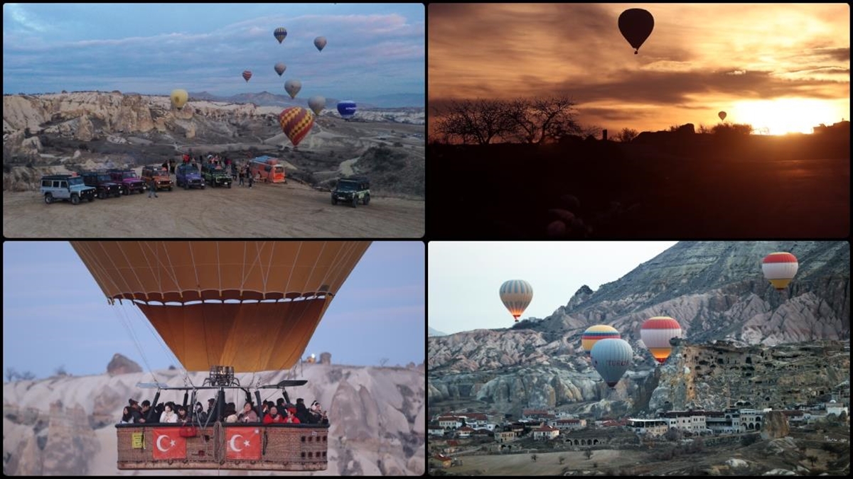 Kapadokya’ya Gelen 6 Turistten 1’I Bölgeyi Balonla Kuş Bakışı Keşfetti Haberi