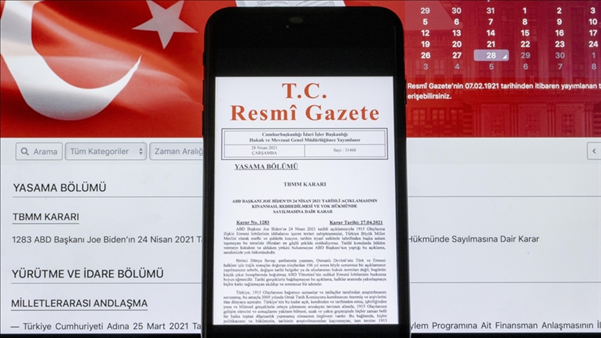 2 Milletlerarası Anlaşma Resmi Gazete’de Haberi