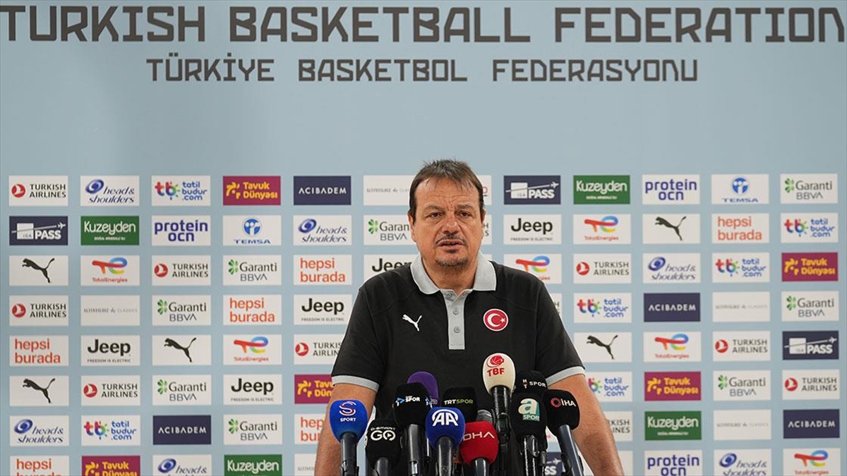 A Milli Erkek Basketbol Takımı Başantrenörü Ataman: Gruptan Lider Çıkmak, Prestij Olarak Lider Bitirmek Istiyoruz Haberi