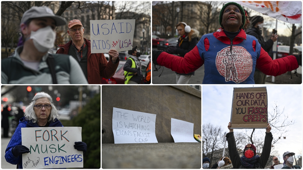 Abd’nin Başkenti Washington’da Elon Musk’ın Hükümet Üzerindeki Etkisi Protesto Edildi Haberi