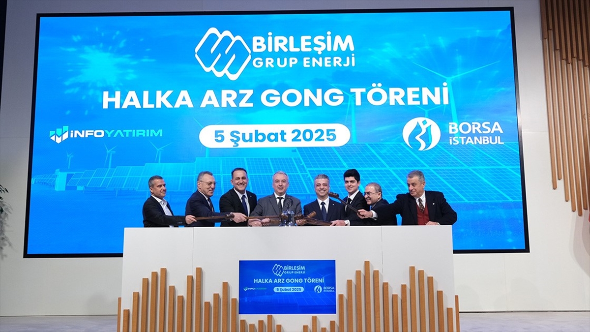 Borsa İstanbul’da Gong Birleşim Grup Enerji Için Çaldı Haberi