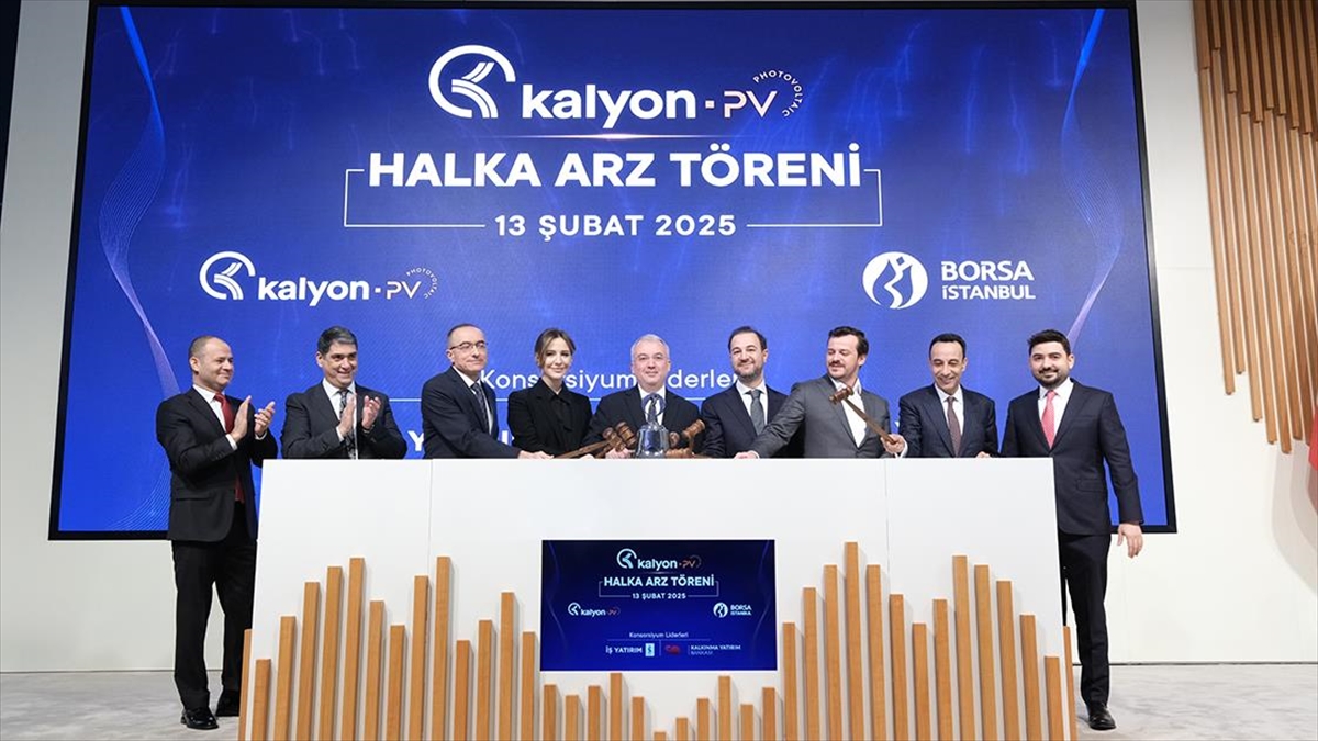 Borsa İstanbul’da Gong Kalyon Pv Için Çaldı Haberi