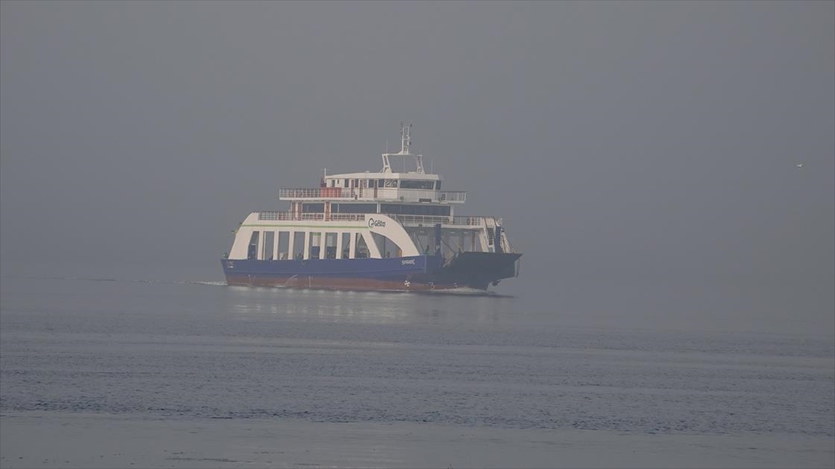 Çanakkale’de Feribot Seferlerinin Bazıları Iptal Edildi Haberi