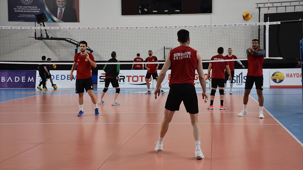 Cizre Belediyespor Erkek Voleybol Takımı, Ligde Kalmayı Garantilemek Istiyor Haberi