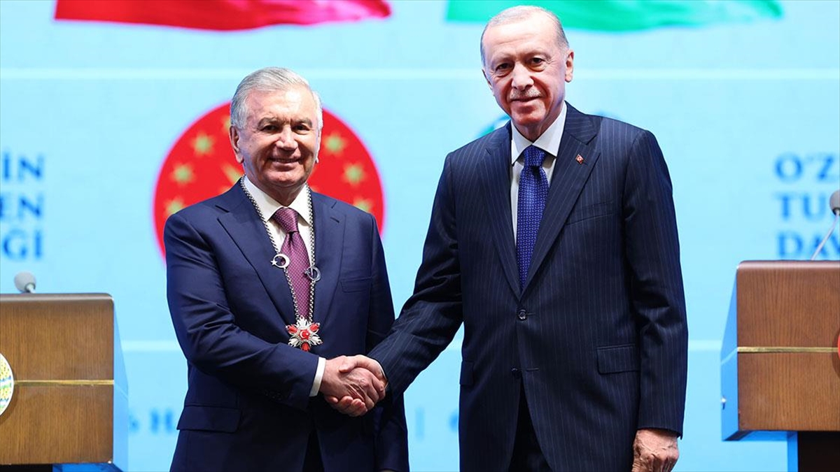 Cumhurbaşkanı Erdoğan, Özbekistan Cumhurbaşkanı Mirziyoyev Ile Telefonda Görüştü Haberi