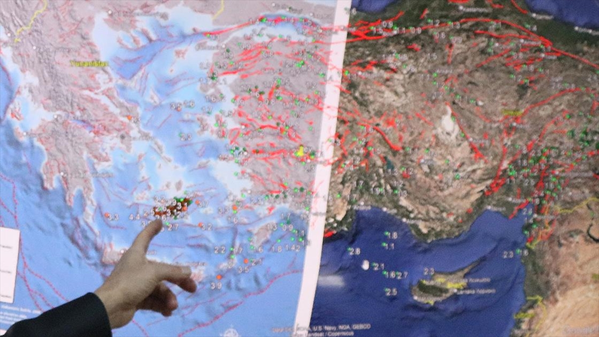 Deprem Uzmanları, Ege Denizi’ndeki “Deprem Fırtınasını” Aa’ya Değerlendirdi Haberi