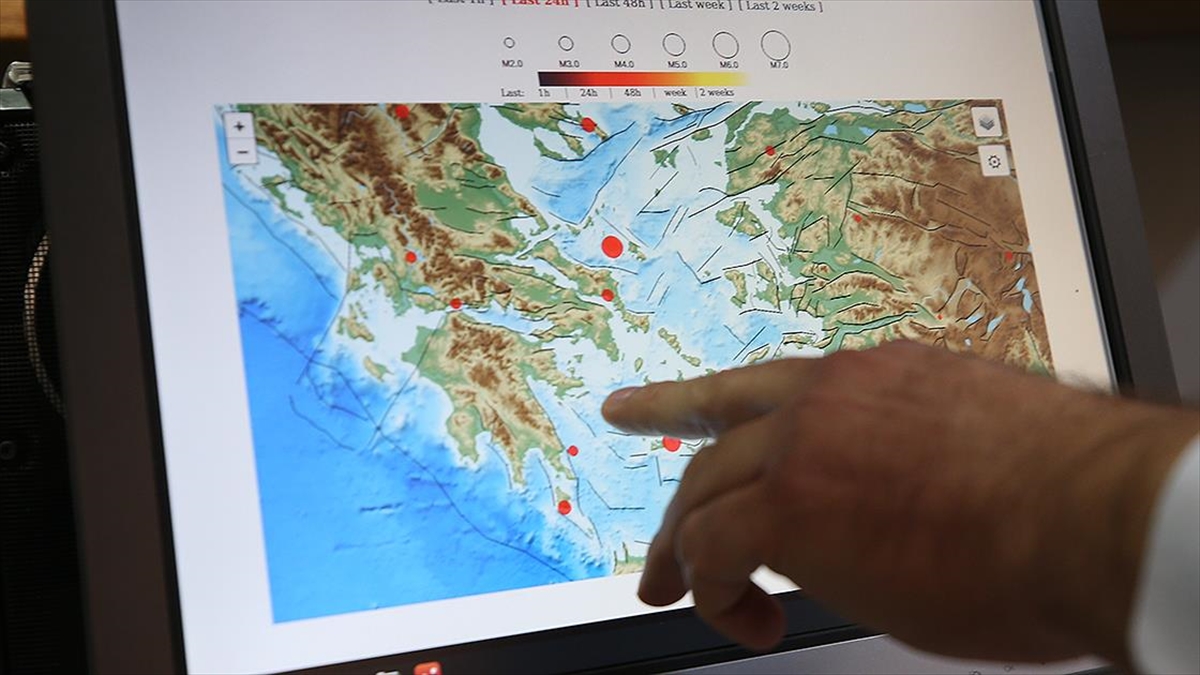 Ege Denizi’nde 28 Ocak’tan Bugüne Kadar 570 Deprem Meydana Geldi Haberi