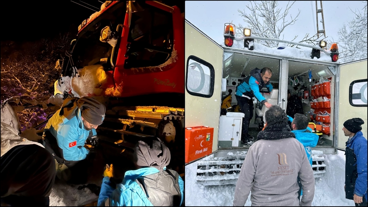 Kar Nedeniyle Yolu Kapanan Köyde Solunum Sıkıntısı Çeken Hastanın Imdadına Umke Yetişti Haberi