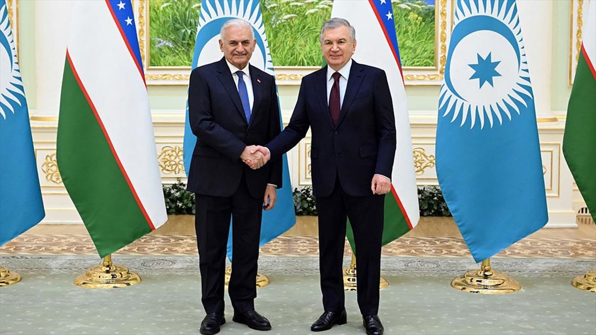 Özbekistan Cumhurbaşkanı Mirziyoyev, Tdt Aksakallar Konseyi Başkanı Yıldırım’la Görüştü Haberi