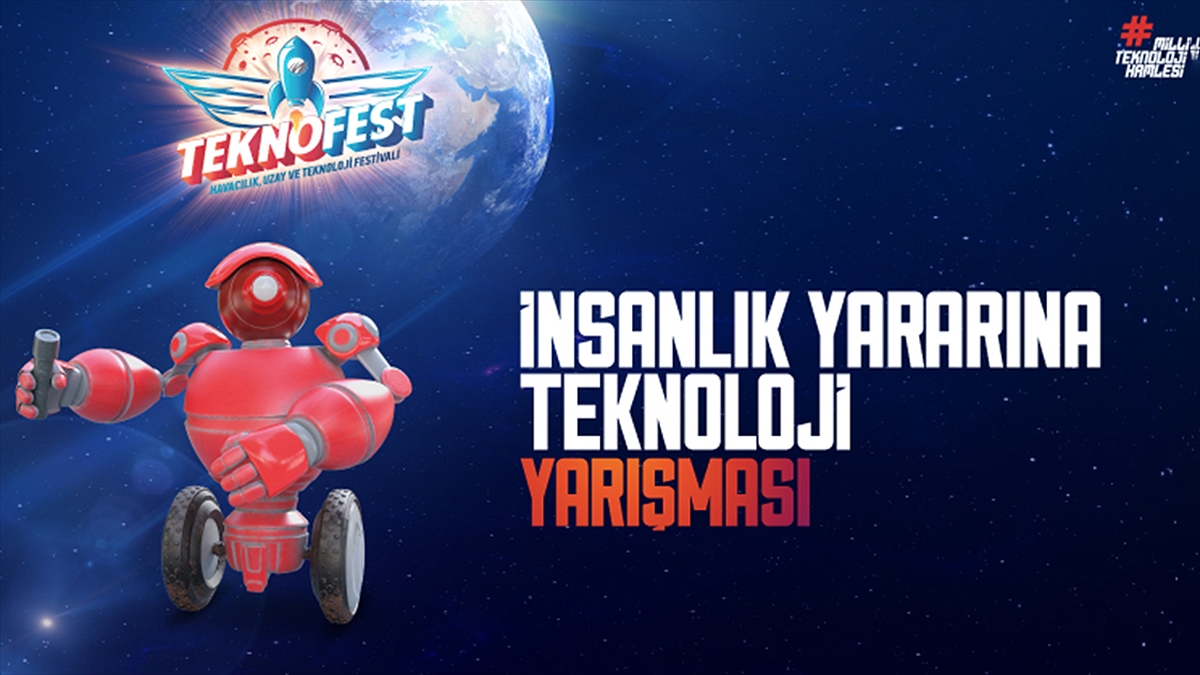 Teknofest İnsanlık Yararına Teknoloji Yarışması’na Başvurular Sürüyor Haberi