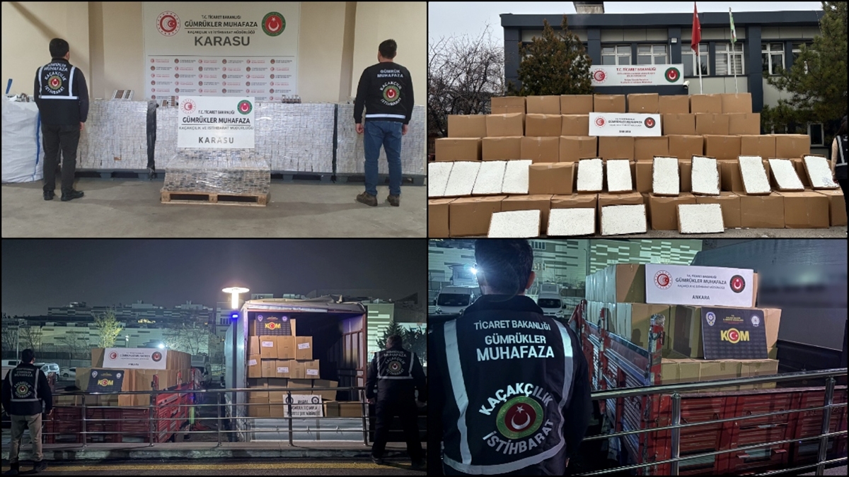 Ticaret Bakanlığı Ekiplerinden Makaron Ve Kaçak Sigara Operasyonları Haberi