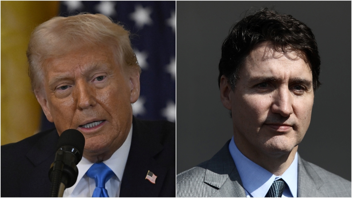 Trump Ile Trudeau, Uyuşturucu Kaçakçılığı Ve Sınır Meselelerini Ele Aldı Haberi