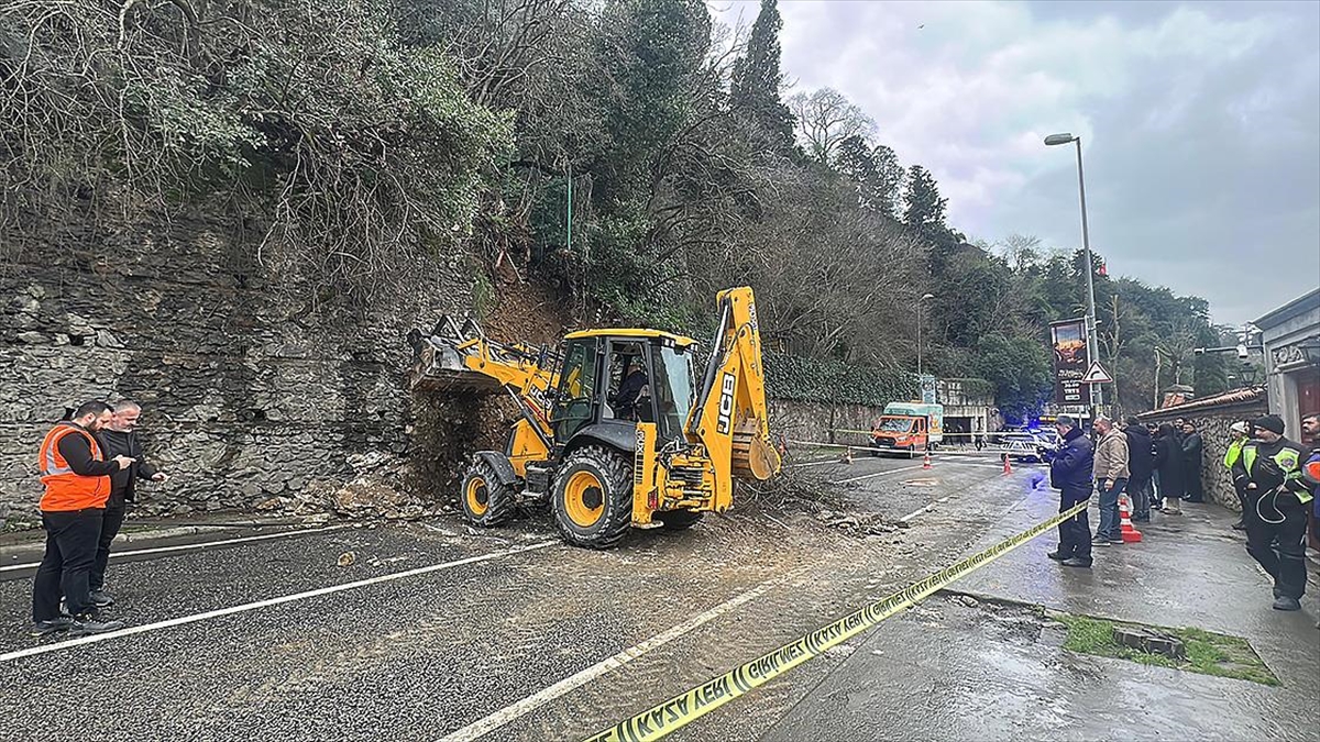 Üsküdar’da Istinat Duvarı Çöktü Haberi