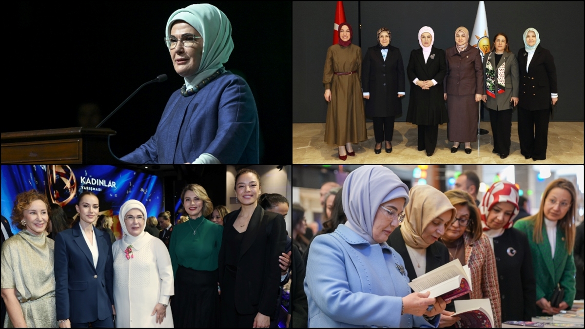 Emine Erdoğan: Emeğiyle Geleceği Inşa Eden Tüm Kadınlarımızın Dünya Kadınlar Günü’nü Tebrik Ediyorum Haberi