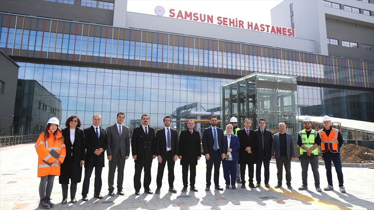 Samsun Şehir Hastanesi’nin Inşaatı Yüzde 100’E Yaklaştı Haberi